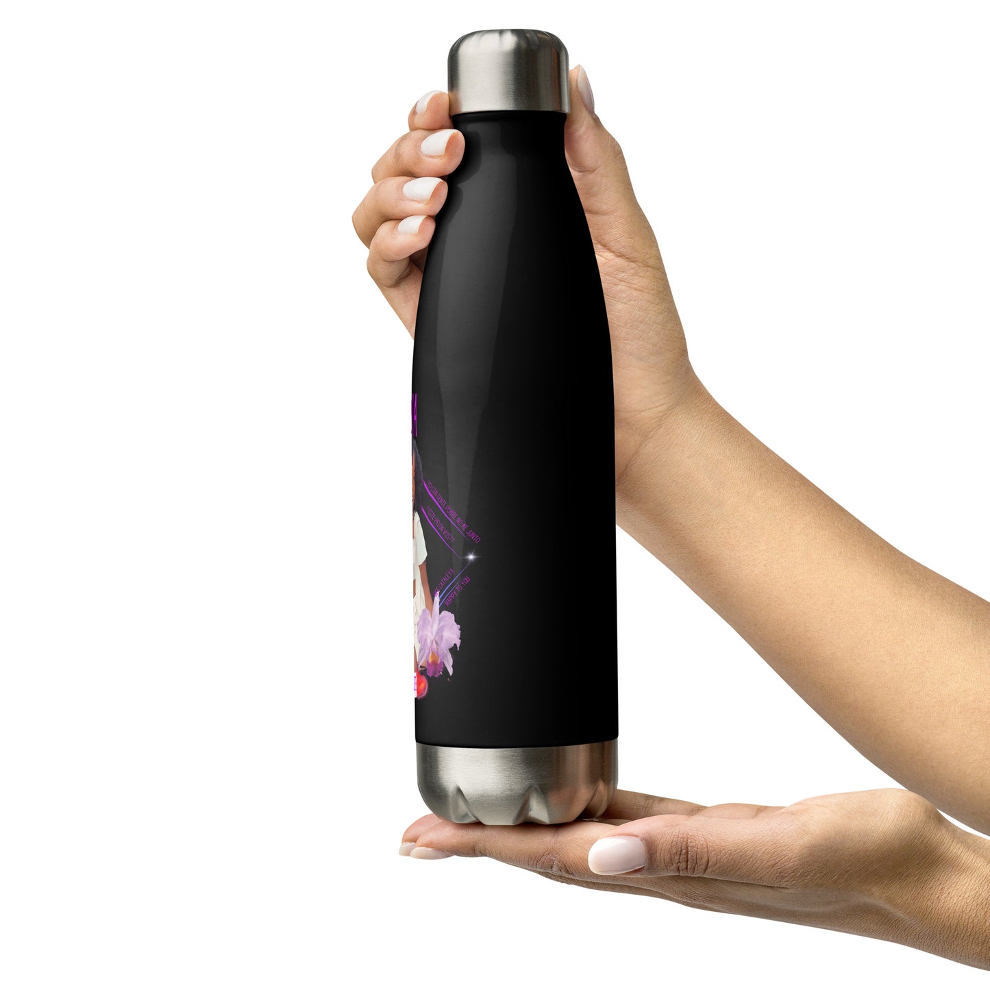 Stainless steel water bottle